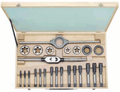 Menetszerszámkészlet HSS - W1/2" - W1" - (W 2-II)