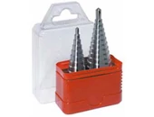 Lépcsős lemezfúró készlet HSS - D4-12;  4-20