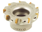 Feltűzhető 90°-os marófej - D50 d22 - Z6 L40 mm