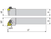 Külső esztergakés - PWLNR 2020 K08C
