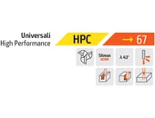 HPC Keményfém maró 3 élű - D2.50/7.00 D6