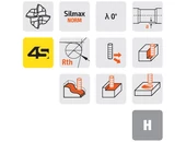 Keményfém nagy előtolású maró - D12.00/50.00 d12 - Cr 0,80