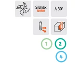 Keményfém hosszú maró 4 élű - D10.00/50.00 d10