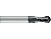 Keményfém gömbvégűmaró 2 élű - D4.00 - r2.0