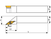 Külső esztergakés - SVJCR 2020-K11