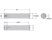 MINI furatkés befogó - D7.0/110.0 - d22.0