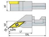 Moduláris szerszámtartó fej - SVJCR-16X43.3-11