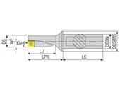 ECONOMIC fúrás és esztergálás - D32.0/72.0 - d32.0