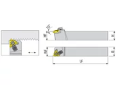 Külső menetkés - SEL 1010 E11