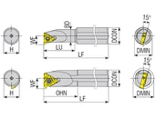 Belső menetkés - SIR S16x13M 11