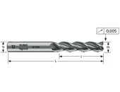 Keményfém hosszú maró 3 élű - D8.00/36.00 d8