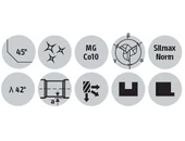 Keményfém hosszú maró 3 élű - D16.00/32.00 d16