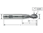 Keményfém gömbvégűmaró D16.00/26.00 d16     r8,0