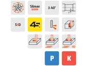 Keményfém dinamikus 5 élű 5XD maró - D8.00/45.00 d8 - Cr 0.50