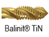 Gépi menetfúró 40° HSSE-TiN - M10.0x1.5