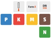 Tömör keményfém központfúró - D6.30/d2.50