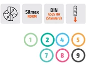 Keményfém fúró 8xD - D7.50/76.0 L114.0 d8