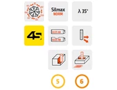 Keményfém TIS 45°-os maró 7 élű - D16.00/50-92.00 d16