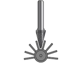 Keményfém turbómaró SKM-M - D10.00/16 d6