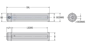 MINI furatkés befogó - D7.0/110.0 - d22.0