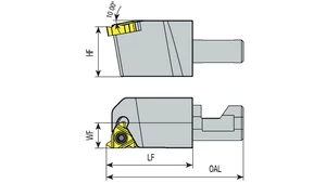 Moduláris szerszámtartó fej - SEL-12x43.3-11