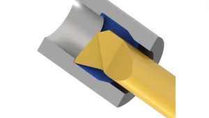 MINI furatkés - D4.0/10.2 - d0min4.2 tmax 0.3