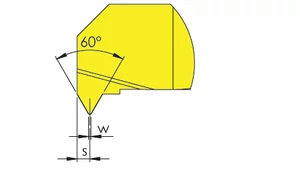 MINI furat menetkés - MF0.5-0.7 - dmin4.2 tmax 0.4 - D4.0 mm