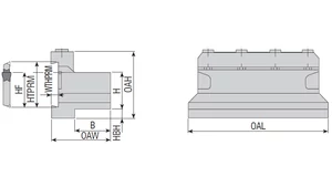 Leszúrópenge tartó ALBU-25-26