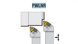 Váltólapkás külső esztergakés - PWLNR 2020 K08C
