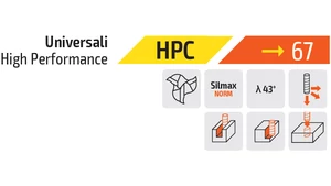 HPC Keményfém maró 3 élű - D6.00/13.00 D6