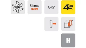 Keményfém maró 6 élű hosszú - D16.00/64.00 d16
