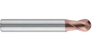 Keményfém gömbvégű 2 élű maró - D10.0/10.0 d10 - R5