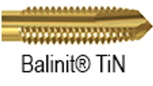 Gépi menetfúró terelöéles HSSE-TiN - M6.0x1