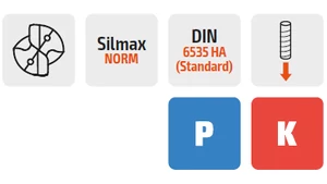 Keményfém fúró 15xD - D9.50/163.00 L208.00 d10
