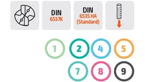 Keményfém fúró 3xD - D7.70/41.0 L79.0 d8