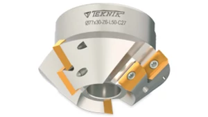 Feltűzhető 45°-os marófej - D35-65 - Z6 K30° H27 mm