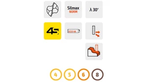 Keményfém TIS Rádiuszos maró 2 élű - D3.00/7-53.00 d6 Cr1.50