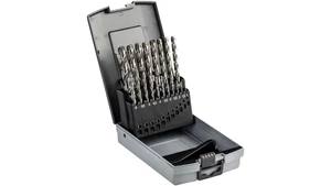 Fúró készlet HSS - DIN338 1.00-10.00x0.5 mm 19 db