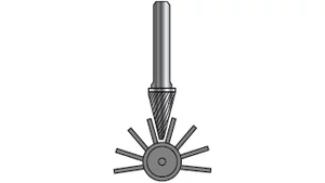 Keményfém turbómaró SKM-M - D10.00/16 d6