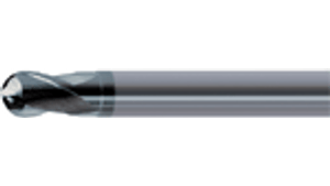 Keményfém gömbvégü maró AlTiN - D2.50