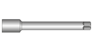 Menetfúró hosszabbító a1=5/6,5  L 110 mm