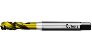 Gépi menetfúró csavart hornyú HSSE-TiN - M5