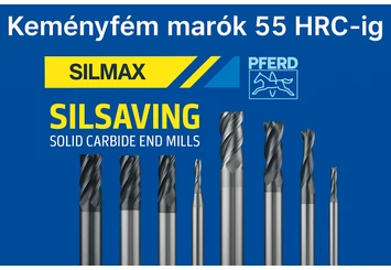 Keményfém 4 élű maró - D2.00 - 20.00 mm